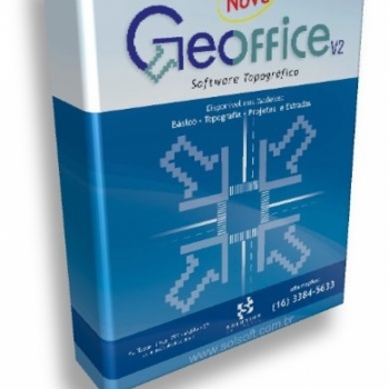 imagem GEOOFFICE V2 ESTRADAS + GEORREFERENCIAMENTO