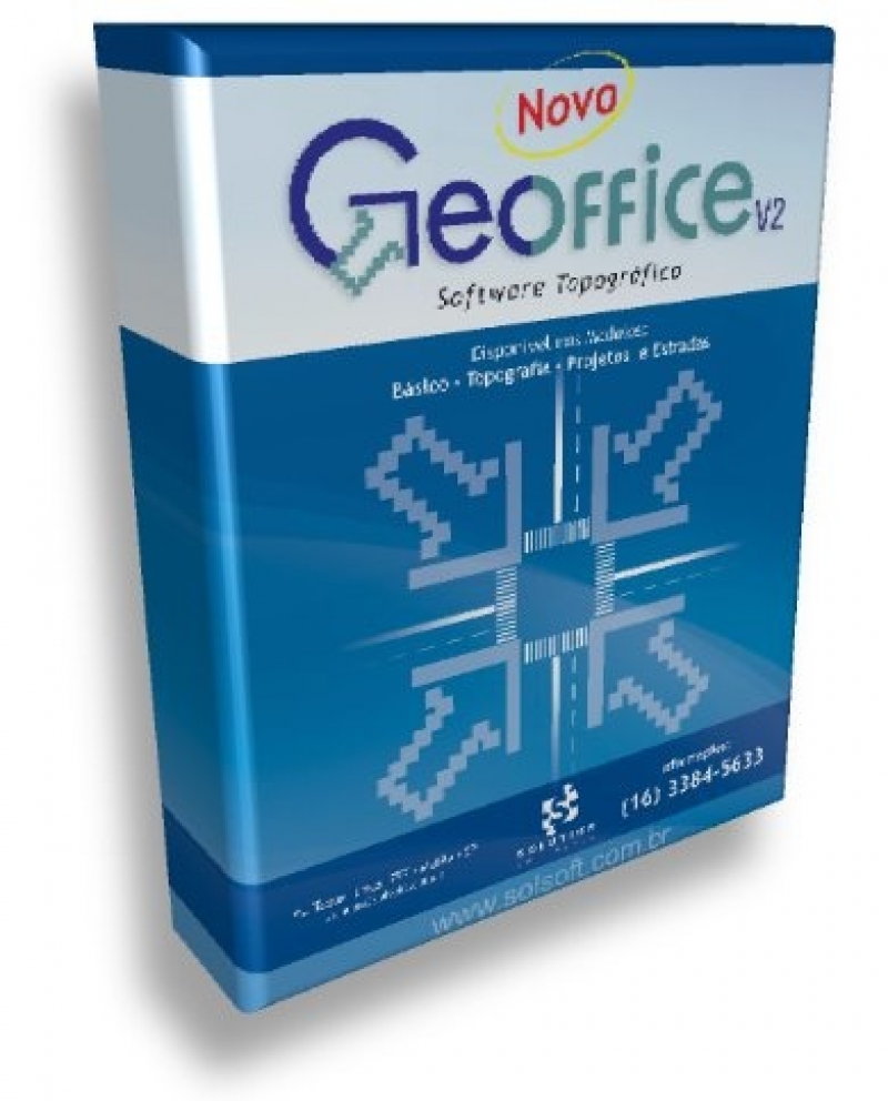 imagem GEOOFFICE V2 TOPOGRAFIA