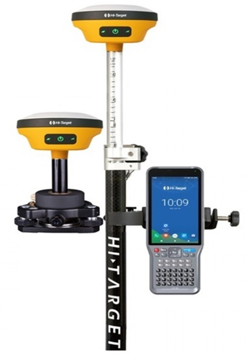 imagem PAR DE RECEPTORES V200 GNSS RTK COM RADIO EXTERNO